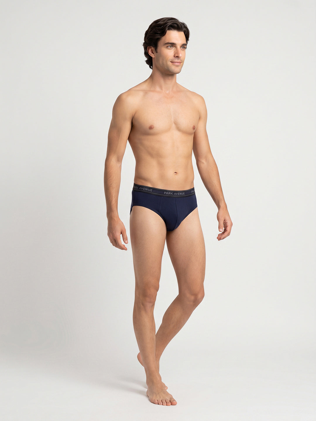 Park Avenue Men Blue Cotton Brief