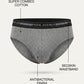 Park Avenue Men Grey Cotton Brief