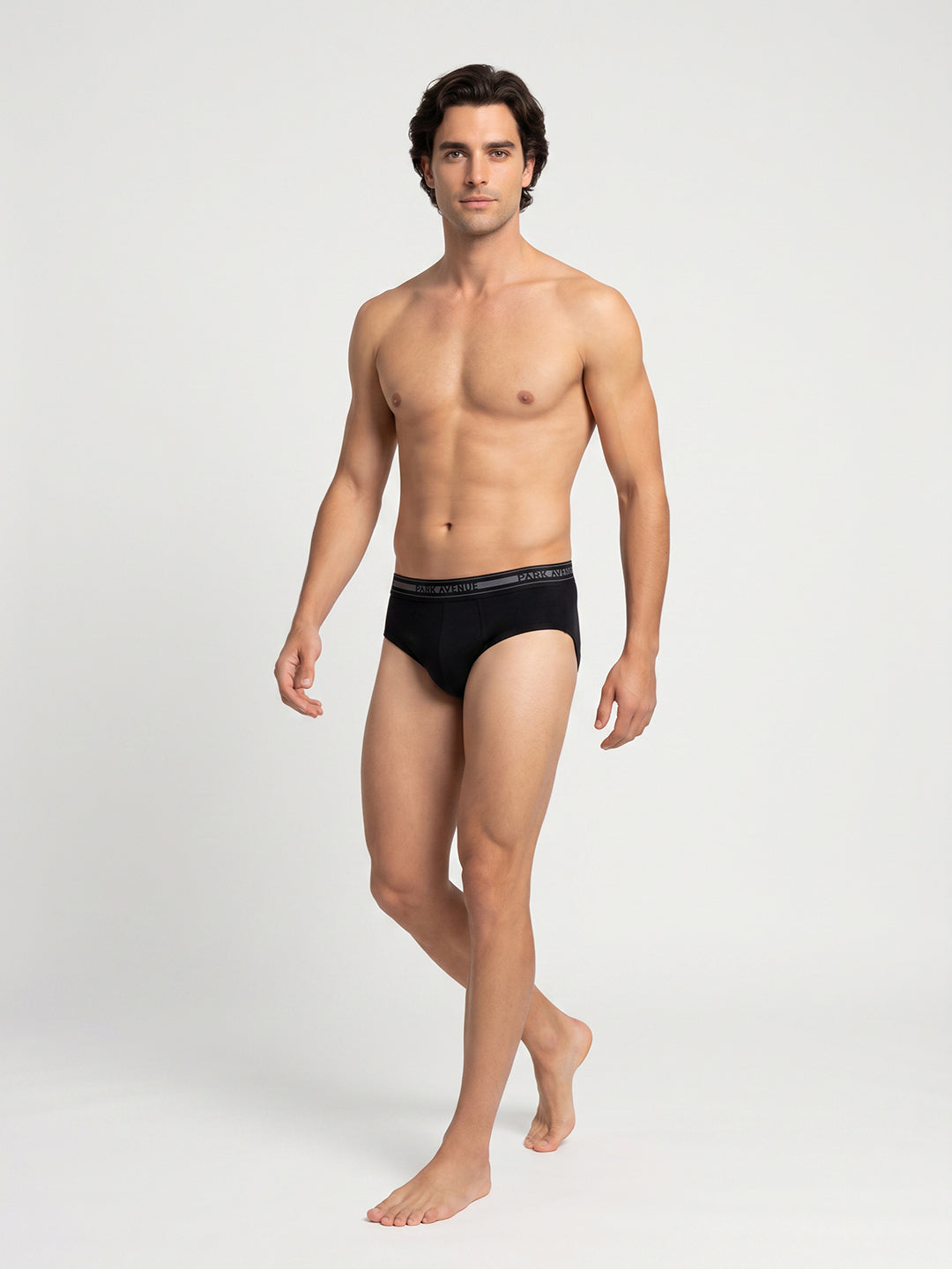 Park Avenue Men Black Cotton Brief