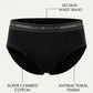 Park Avenue Men Black Cotton Brief