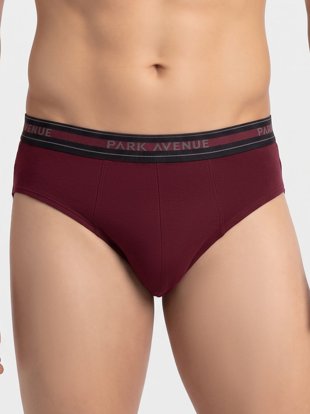 Park Avenue Men Maroon Cotton Brief