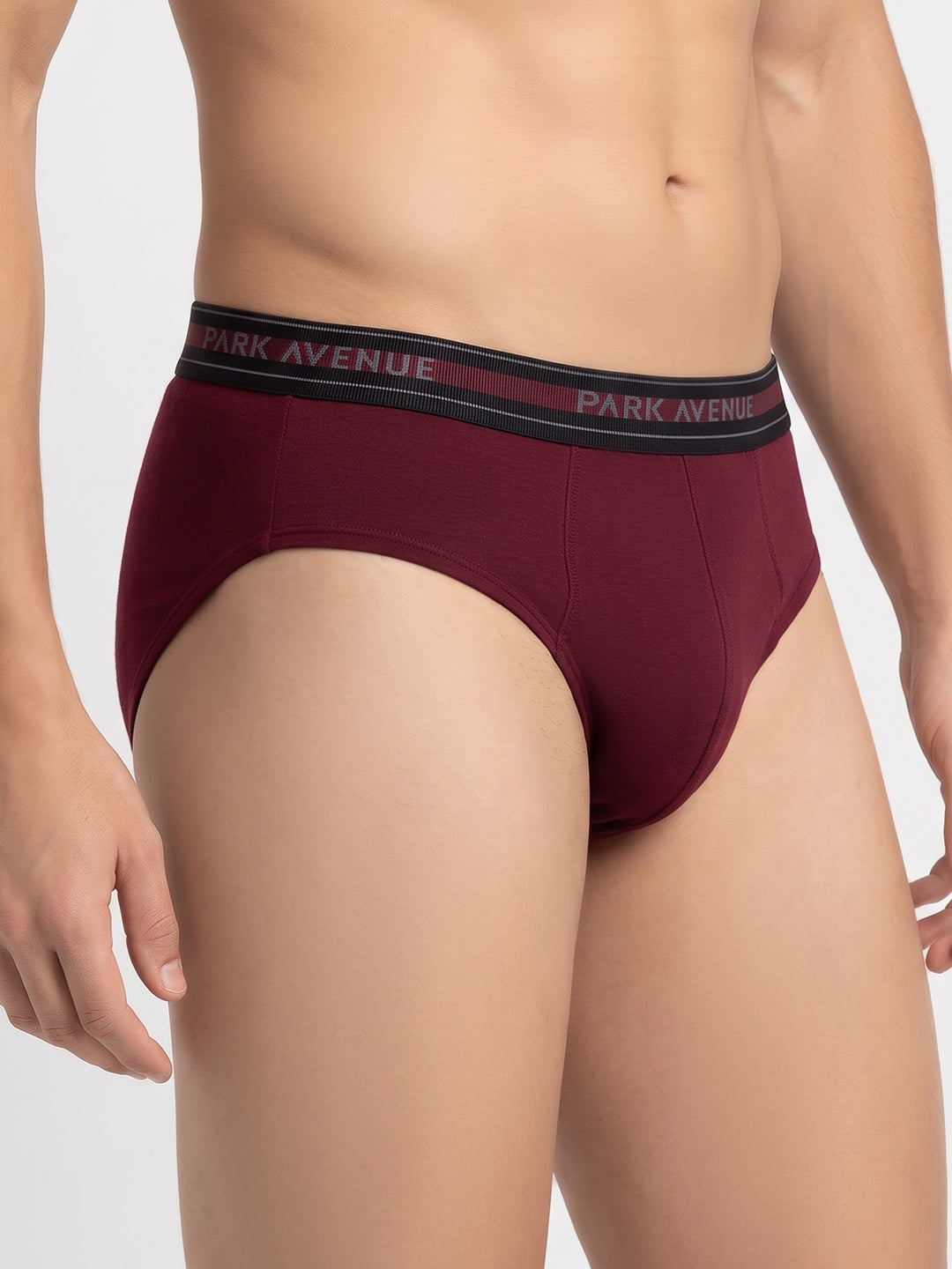 Park Avenue Men Maroon Cotton Brief