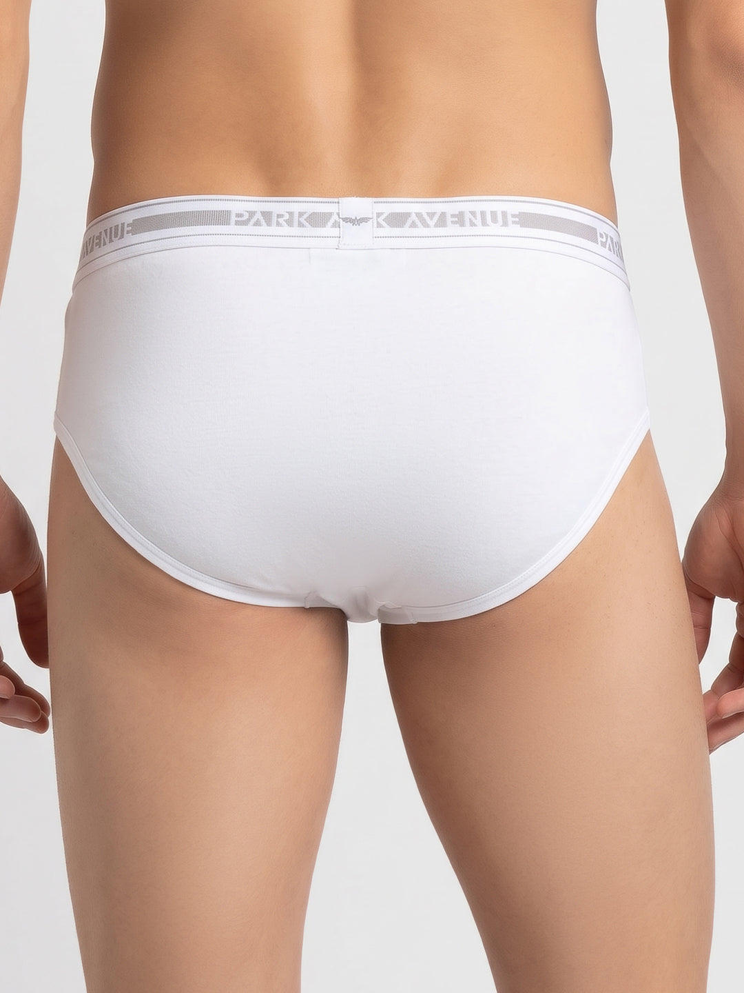 Park Avenue Men White Cotton Brief