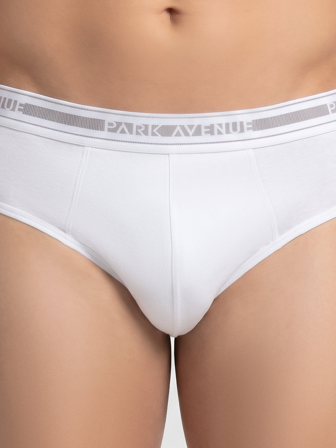 Park Avenue Men White Cotton Brief