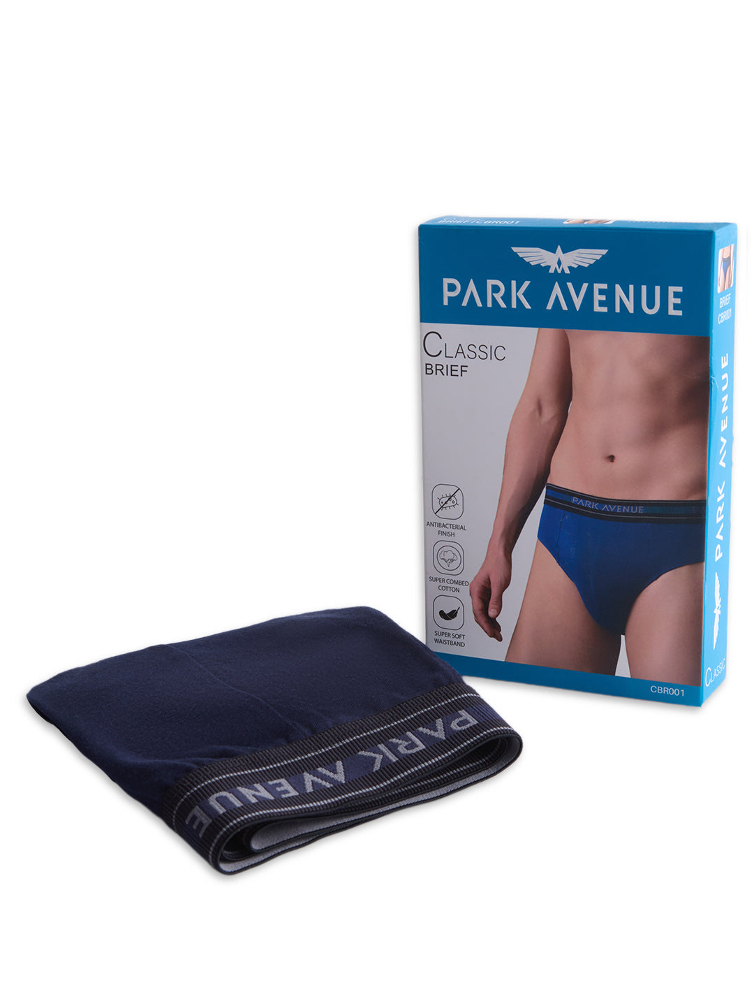 Park Avenue Men Blue Cotton Brief