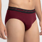 Park Avenue Men Maroon Cotton Brief Pack Of 2