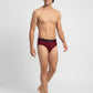 Park Avenue Men Maroon Cotton Brief Pack Of 2