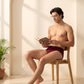 Park Avenue Men Maroon Cotton Brief Pack Of 2