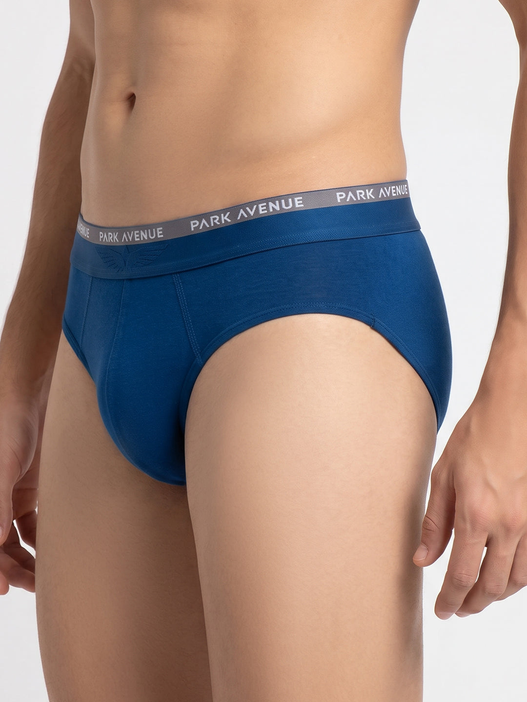 Park Avenue Men Blue Cotton Blend Brief