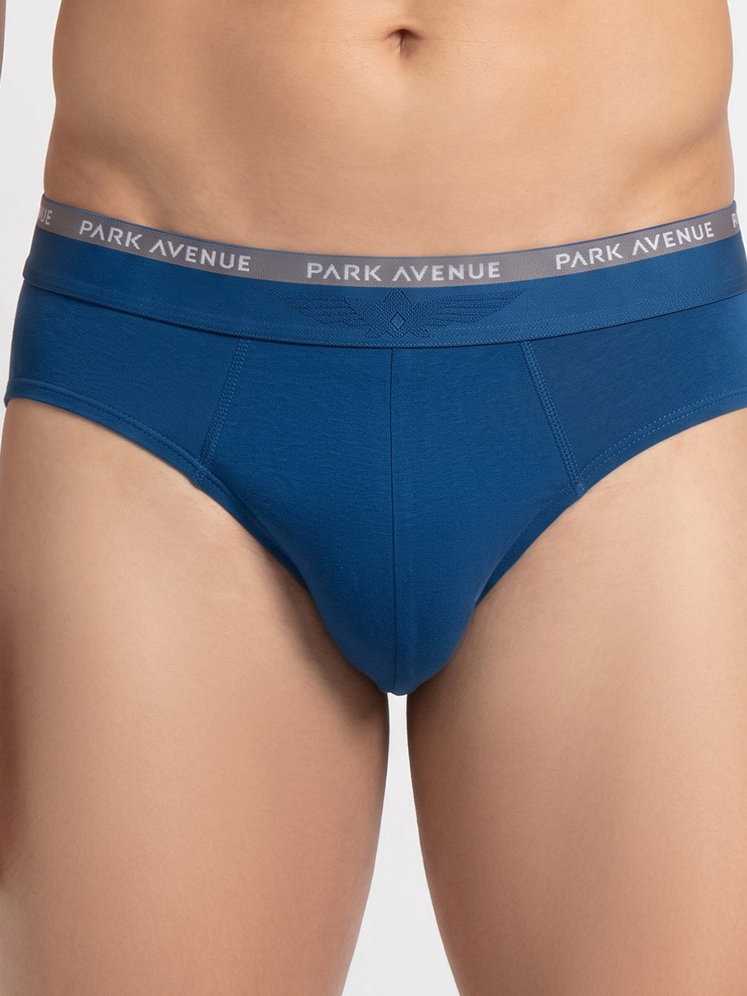 Park Avenue Men Blue Cotton Blend Brief