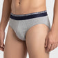 Park Avenue Men Grey Cotton Blend Brief