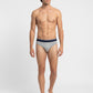 Park Avenue Men Grey Cotton Blend Brief