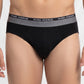 Park Avenue Men Black Cotton Blend Brief