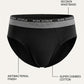 Park Avenue Men Black Cotton Blend Brief