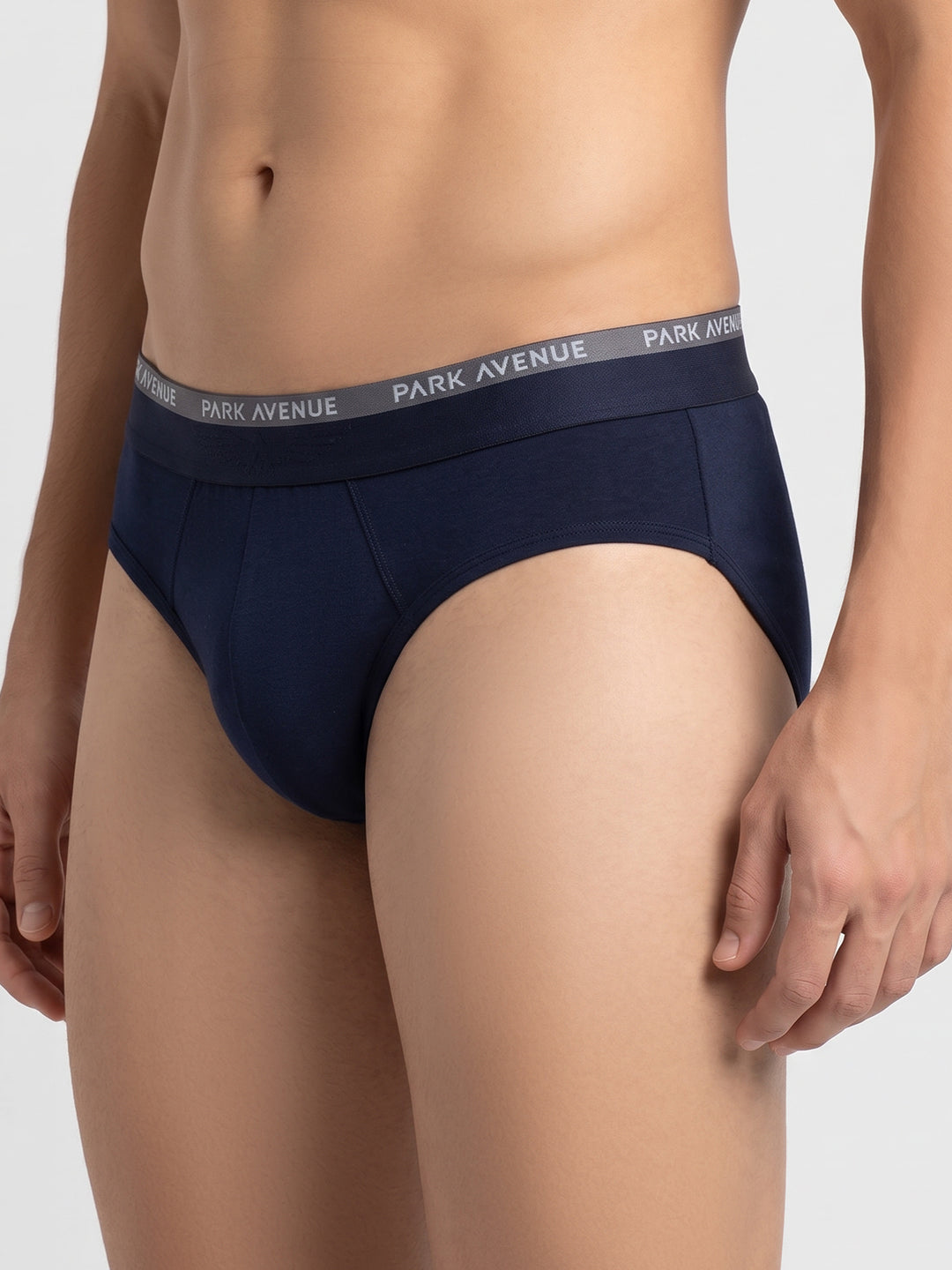 Park Avenue Men Blue Cotton Blend Brief