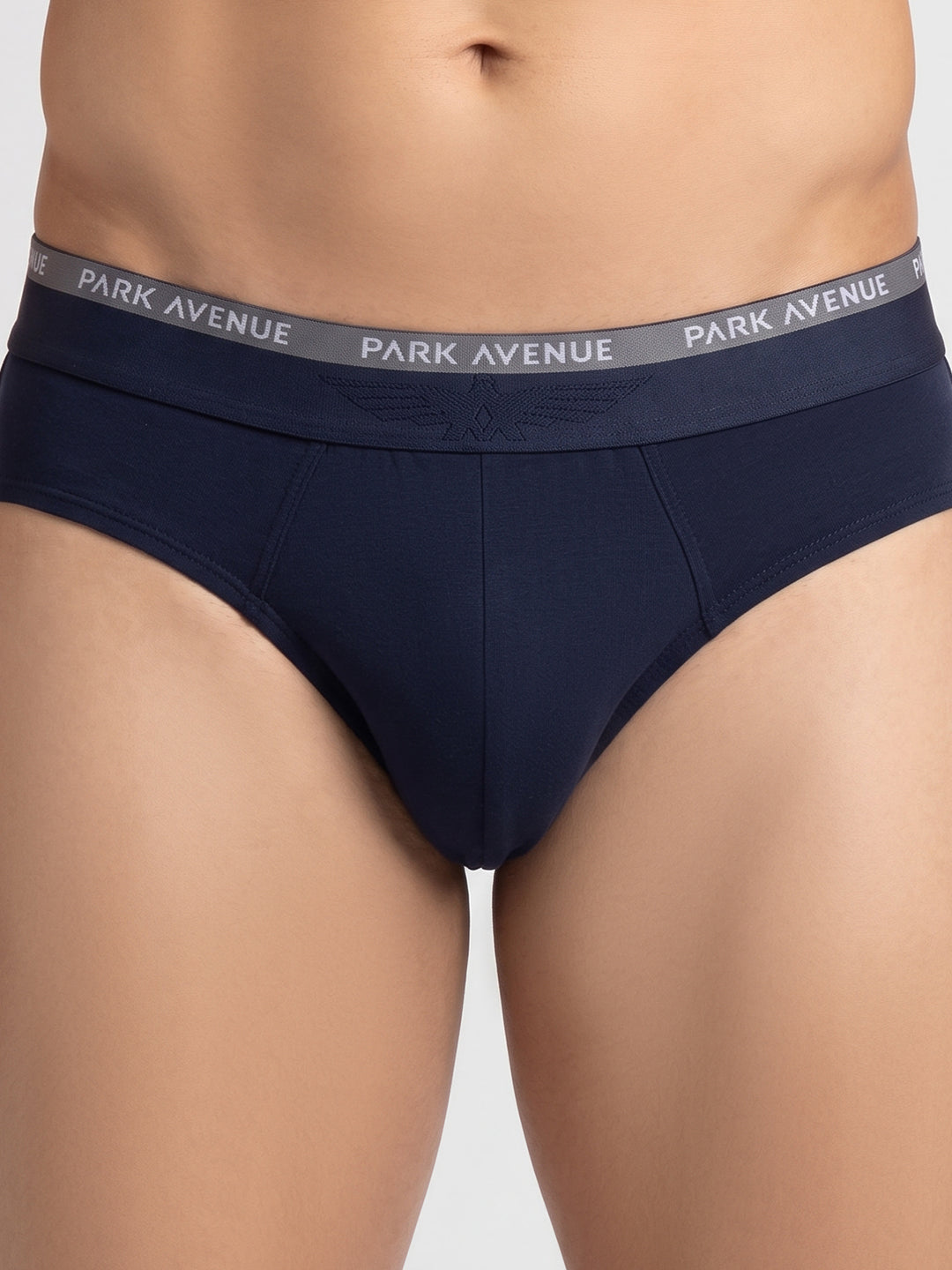 Park Avenue Men Blue Cotton Blend Brief