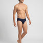 Park Avenue Men Blue Cotton Blend Brief