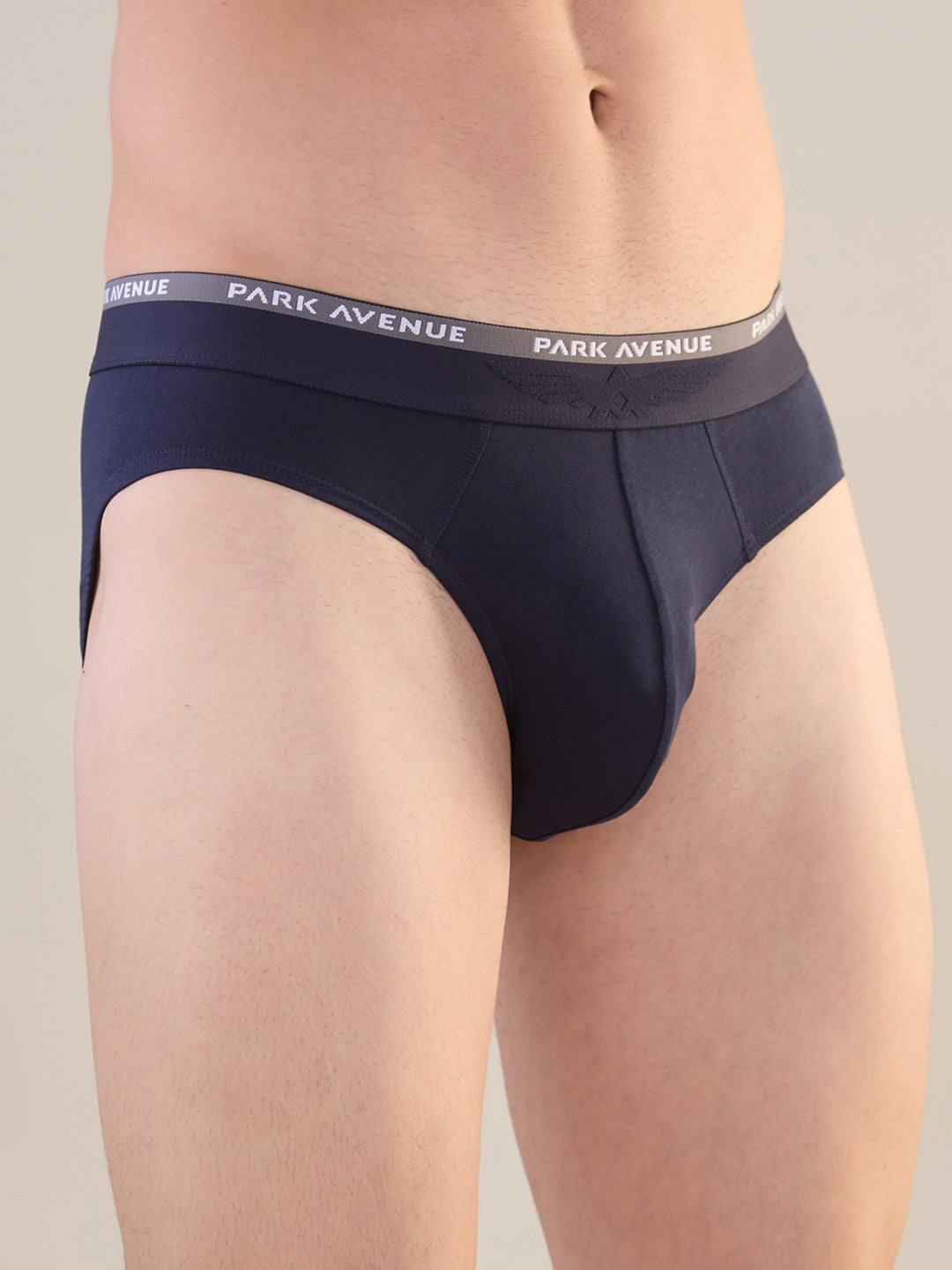 Park Avenue Men Blue Cotton Blend Brief