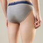 Park Avenue Men Grey Cotton Blend Brief Pack Of 2