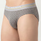Park Avenue Men Grey Cotton Blend Brief