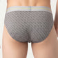 Park Avenue Men Grey Cotton Blend Brief