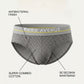 Park Avenue Men Grey Cotton Blend Brief