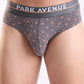 Park Avenue Men Grey Cotton Blend Brief