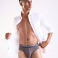Park Avenue Men Grey Cotton Blend Brief