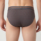 Park Avenue Men Grey Cotton Blend Brief