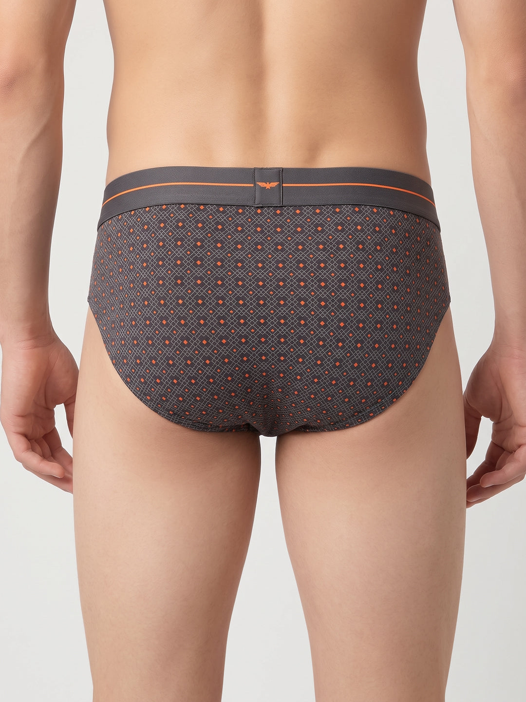 Park Avenue Men Grey Cotton Blend Brief