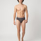 Park Avenue Men Grey Cotton Blend Brief