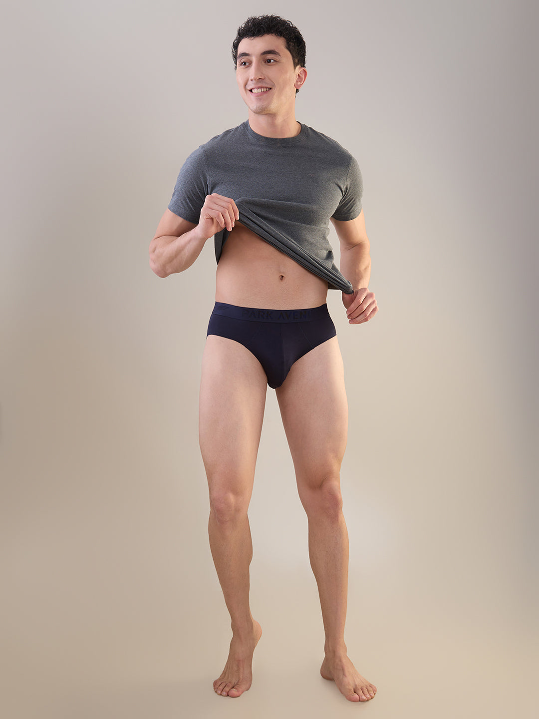 Park Avenue Men Blue Modal Blend Brief