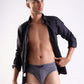 Park Avenue Men Grey Sup Blend Brief