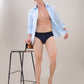 Park Avenue Men Blue Nylon Blend Brief