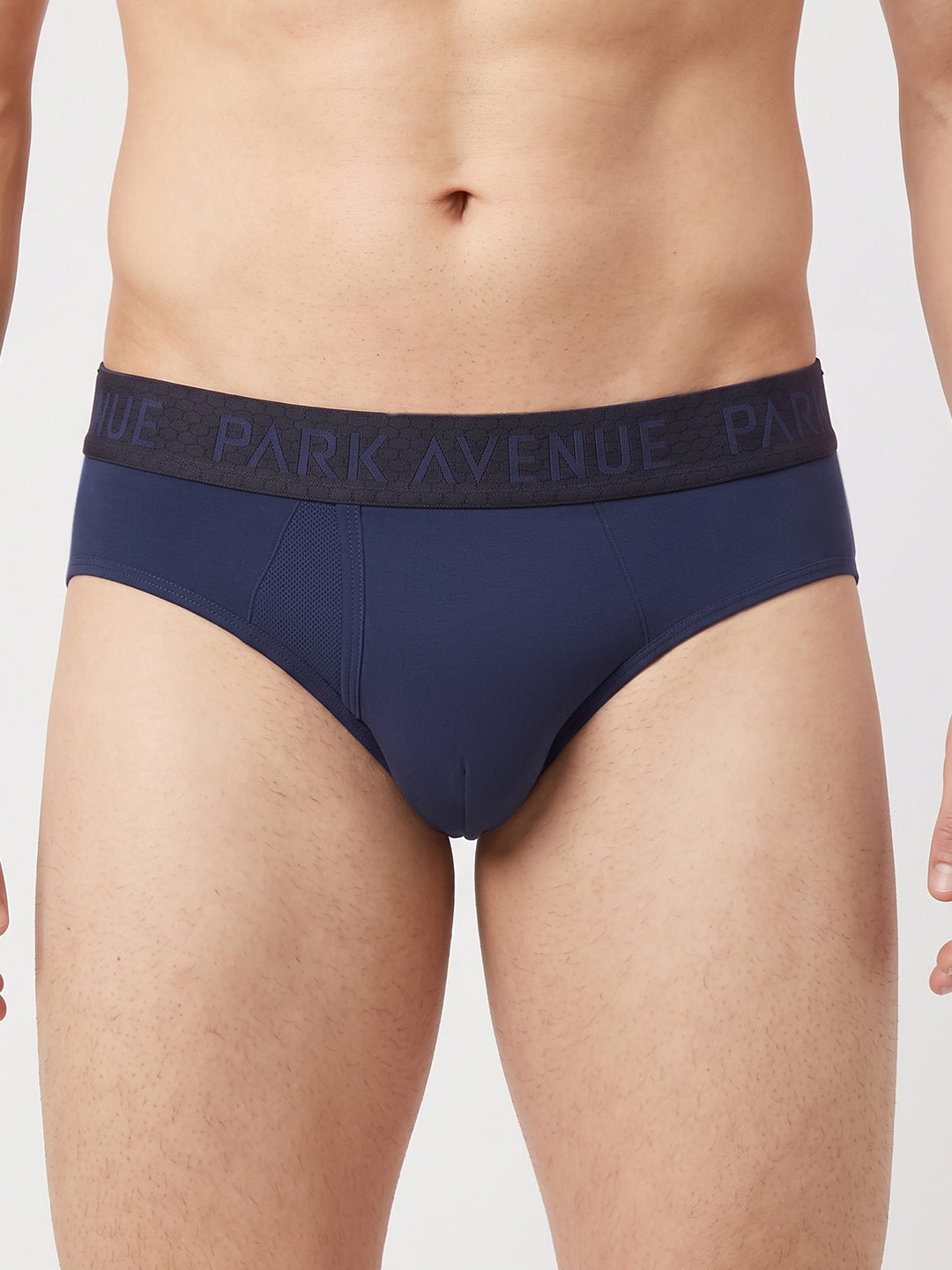 Park Avenue Men Blue Nylon Blend Brief