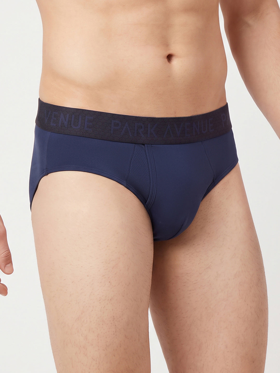 Park Avenue Men Blue Nylon Blend Brief