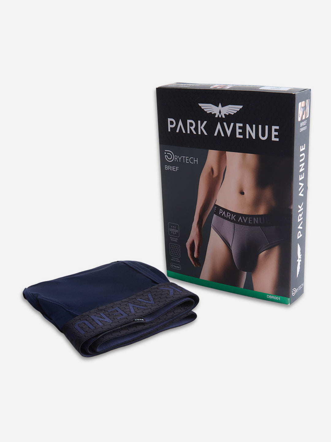 Park Avenue Men Blue Nylon Blend Brief