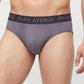 Park Avenue Men Grey Nylon Blend Brief