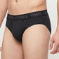 Park Avenue Men Black Nylon Blend Brief