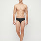 Park Avenue Men Black Nylon Blend Brief