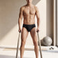 Park Avenue Men Black Nylon Blend Brief
