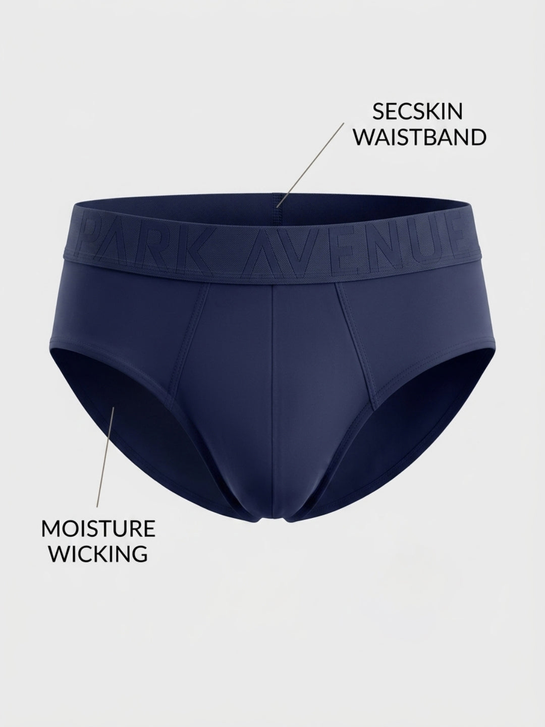 Park Avenue Men Blue Modal Blend Brief