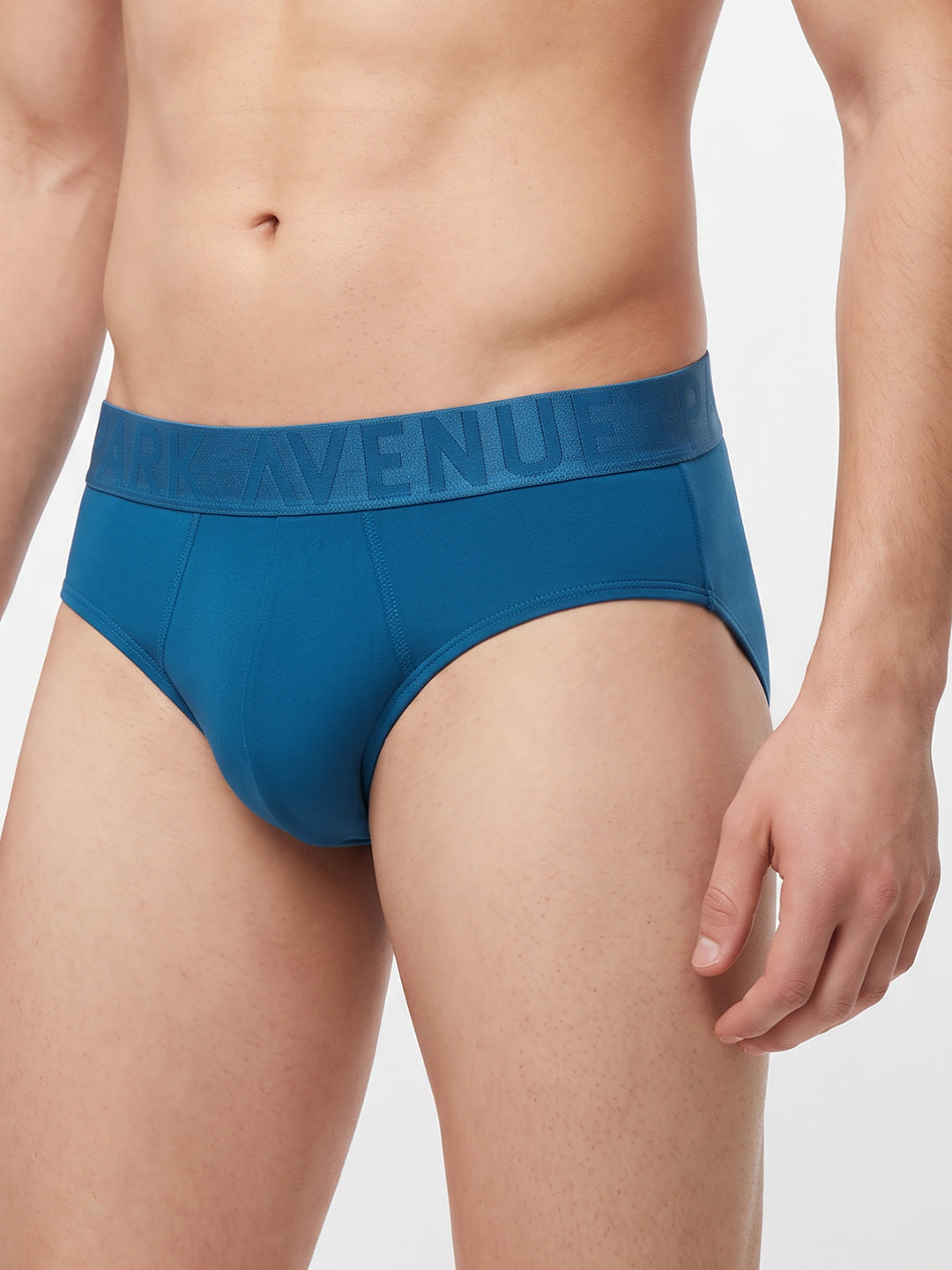 Park Avenue Men Blue Nylon Blend Brief