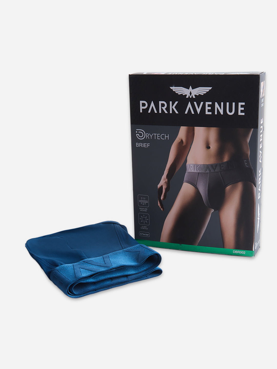 Park Avenue Men Blue Nylon Blend Brief