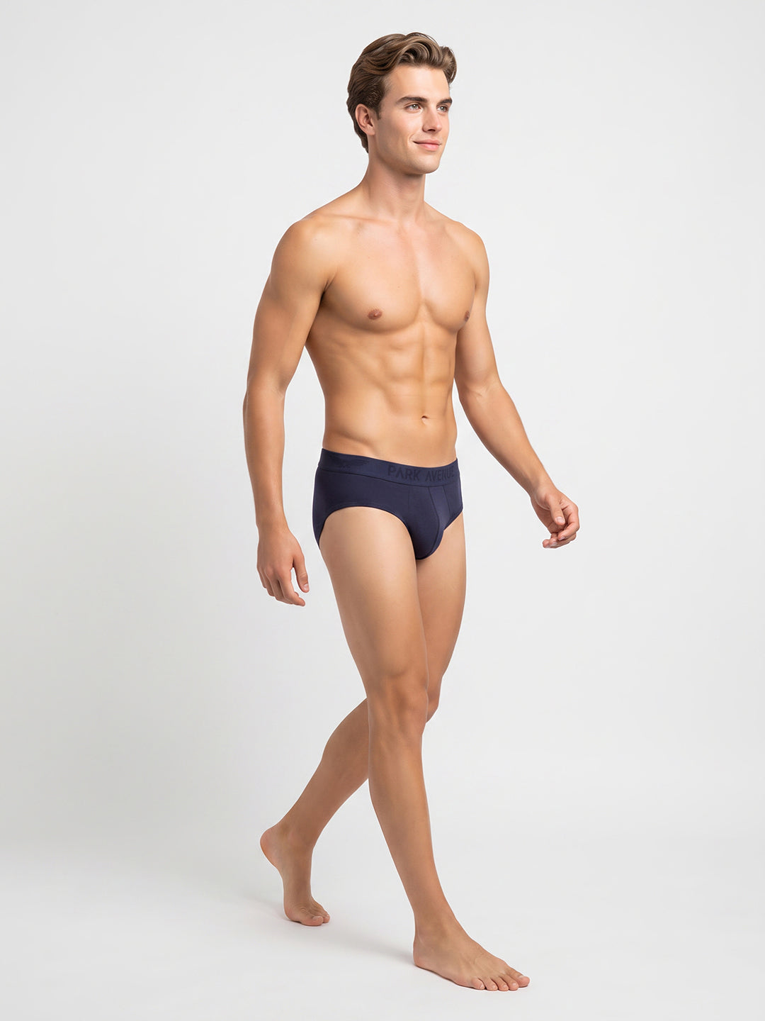 Park Avenue Men Blue Modal Blend Brief