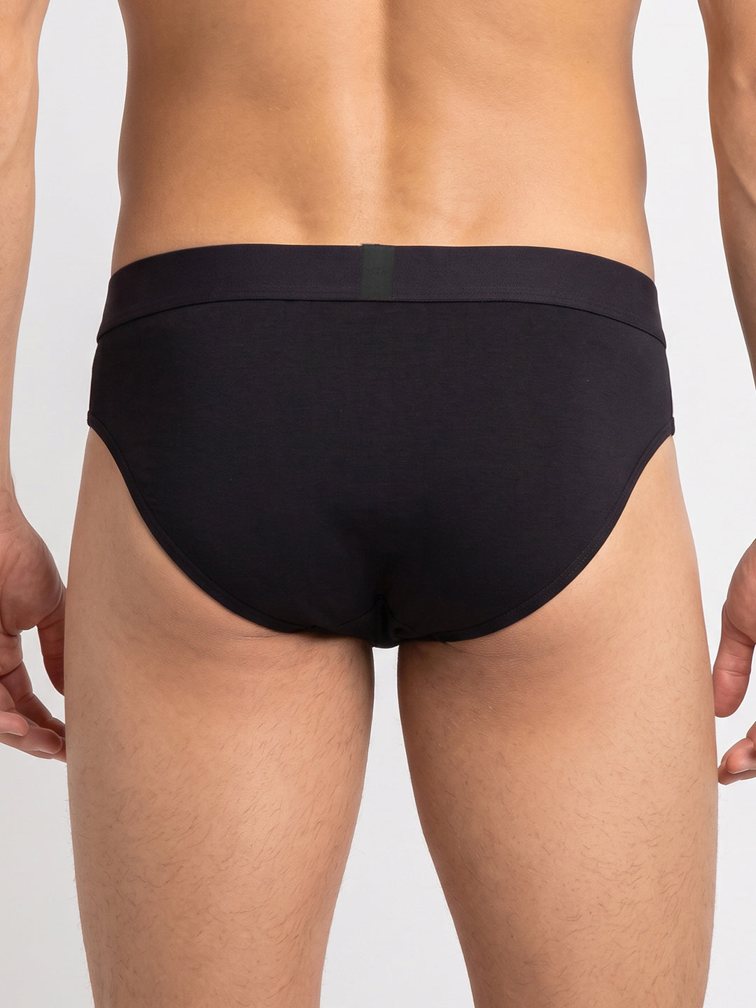 Park Avenue Men Black Modal Blend Brief