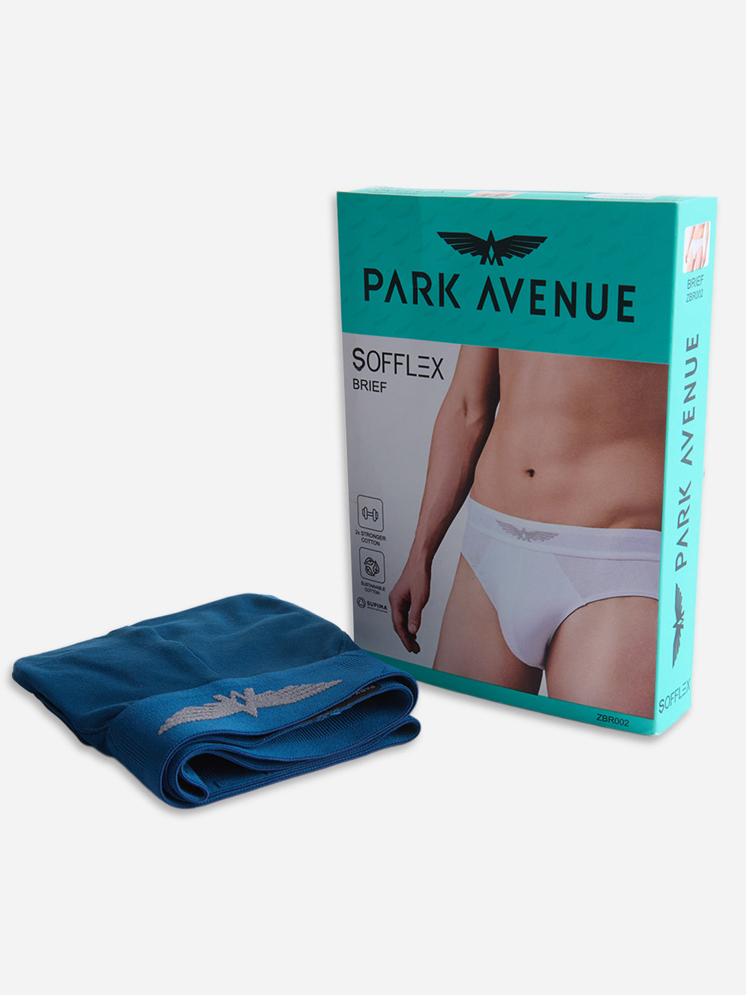 Park Avenue Men Blue Sup Blend Brief