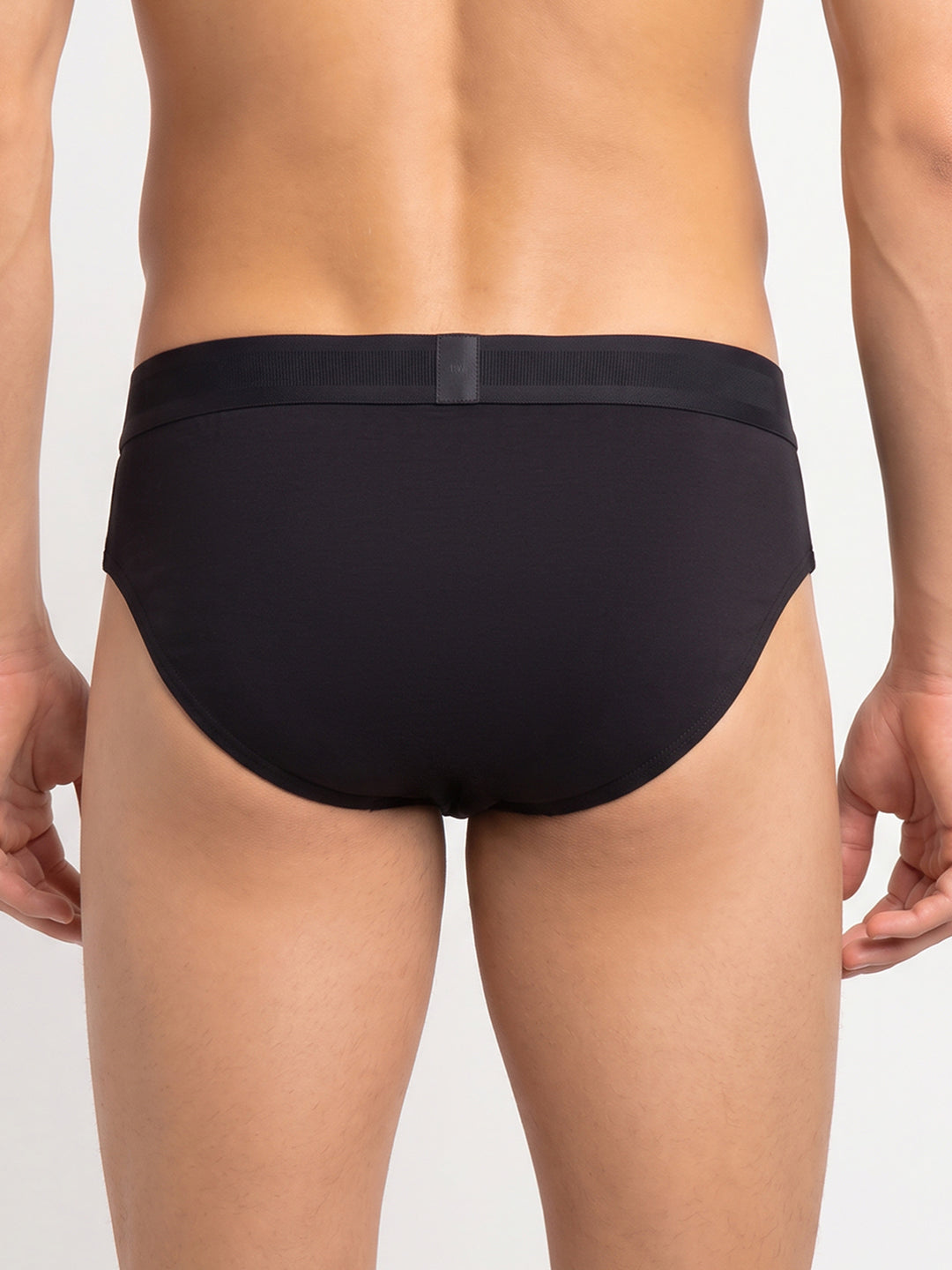 Park Avenue Men Black Supima Blend Brief