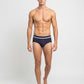 Park Avenue Men Blue MDL Cotton Blend Brief