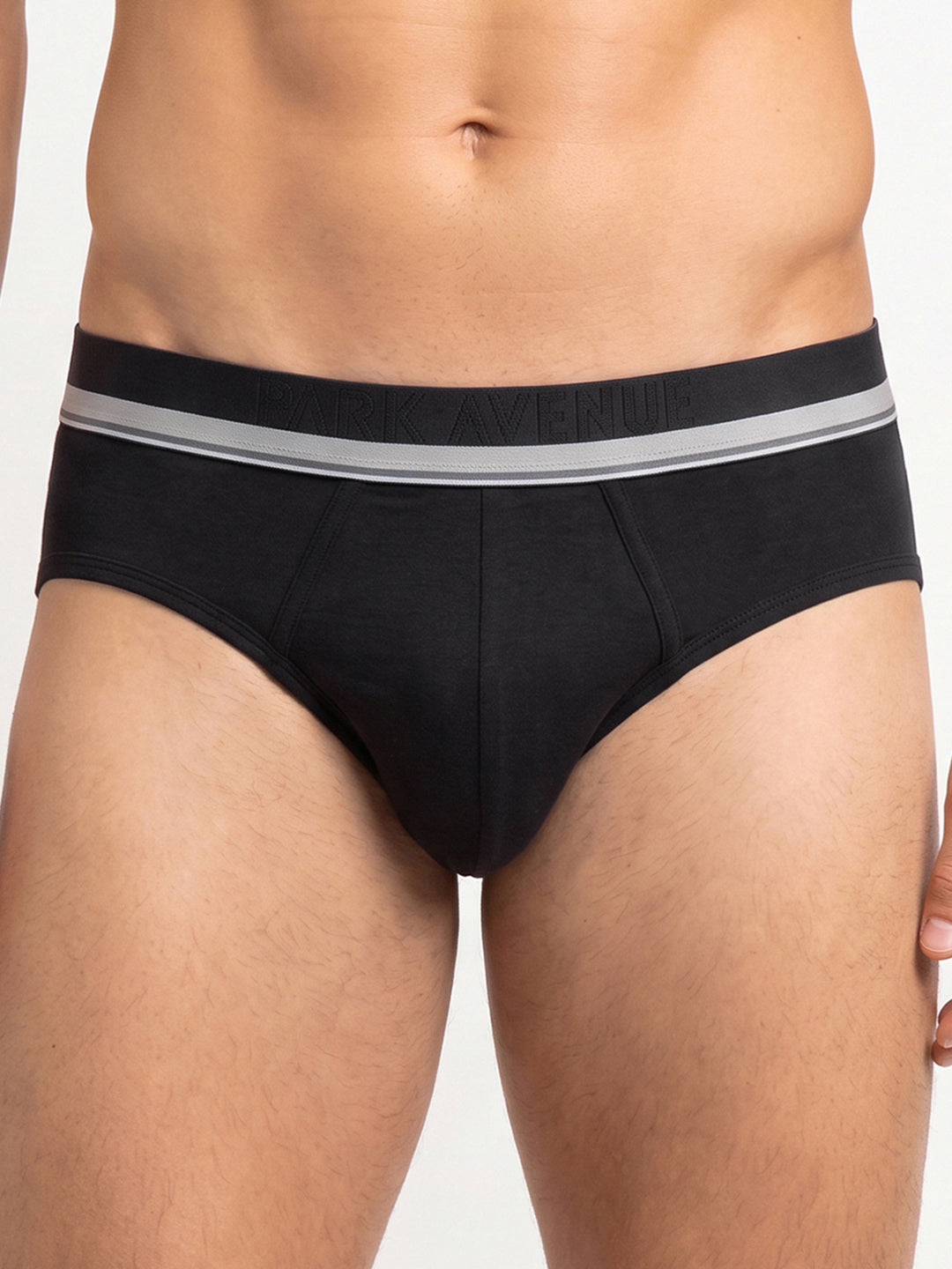 Park Avenue Men Black Modle Blend Brief